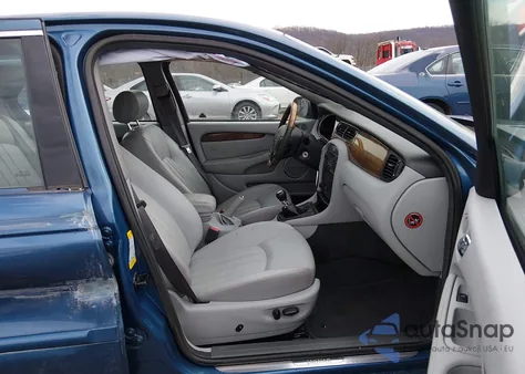 2003 Jaguar X-Type 3.0 из США, поврежденный, VIN SAJEB51C73WD07032